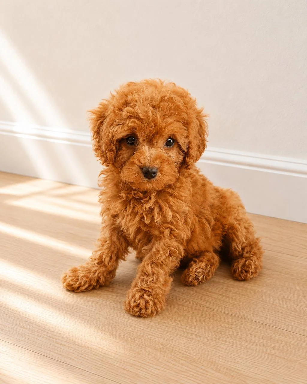 Maple available red female Toy Maltipoo puppy
